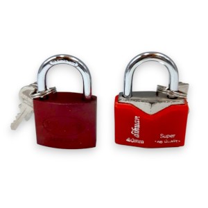 Chinese Colered Bag PadLock 38 MM