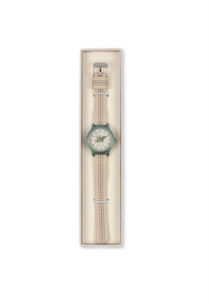 Green stripe kid watch