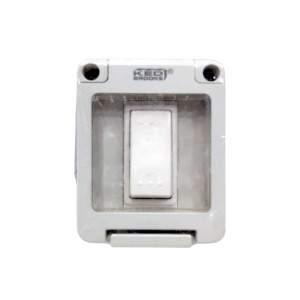 Electric Plastic Rain Switch 1 Line