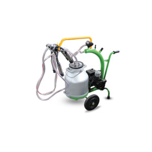 30.2 Milking Machine for Goat or Sheep, Single Milking Group Single Chrome Bucket