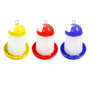 Chicken feeder with lid and iron skewer - 7 Kgs