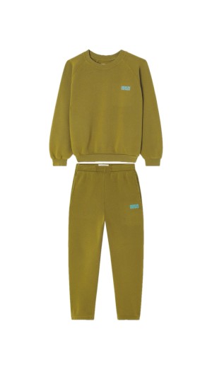 Green tracksuits set
