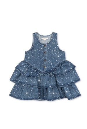 Denim Sparkle dress