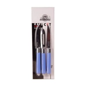 Knife & Peeler Set 3 Pieces