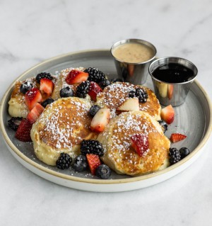 Mini Ricotta Pancakes
