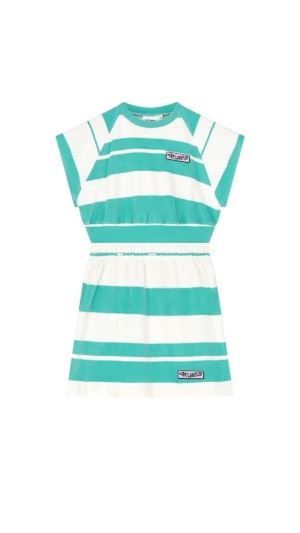 Green striped set