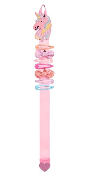 Unicorn hairclip set