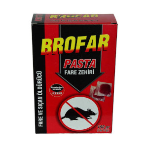 Brofar Pasta Rat killer poison 100gm