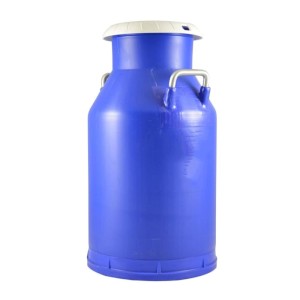 Milk Can with Side Handle - Blue (40 Litres)