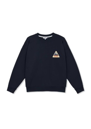 French Alpes navy sweatshirt