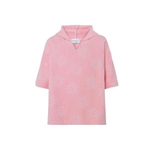 Hunza pink poncho