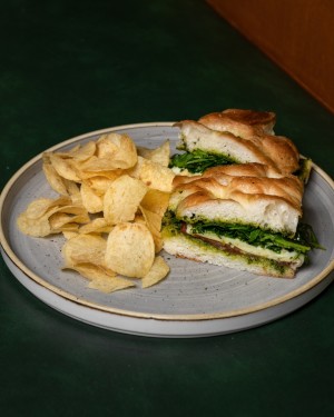 Mozzarella Caprese Sandwich