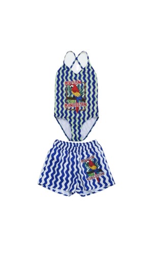 Loros wavy swimsuit
