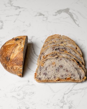 Walnut Raisin Loaf (Sourdough)