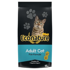 Econature PLUS - Adult Cat Fish - 15KG