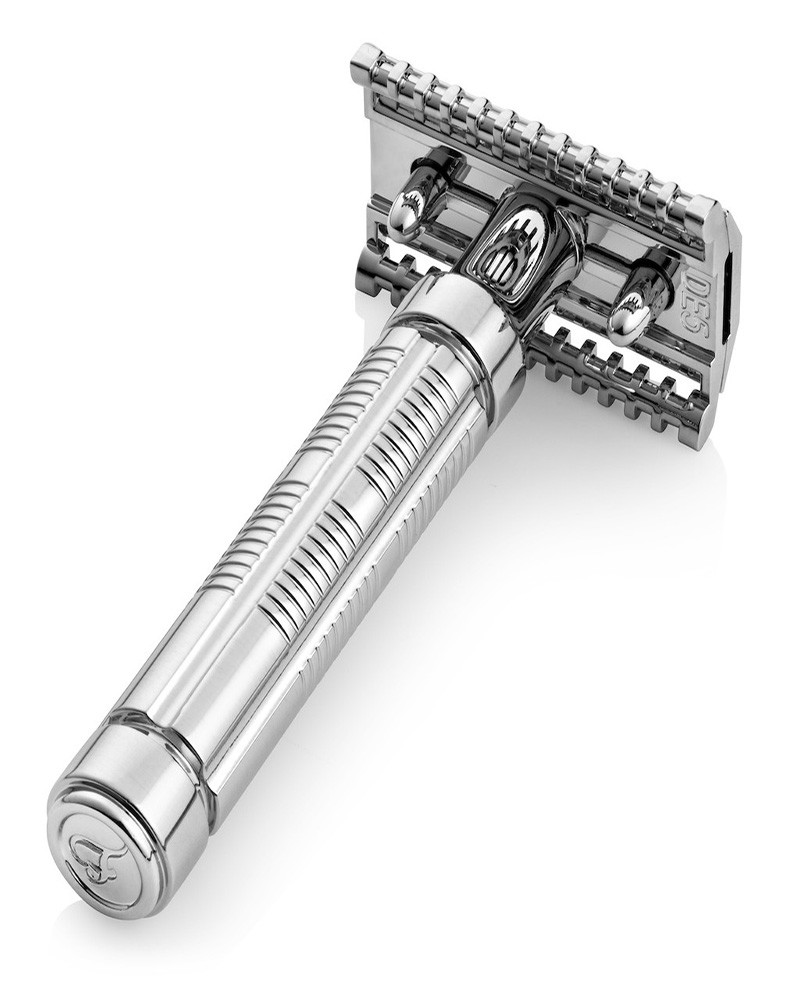 FINE - DE5 Safety Razor, with 5 FEATHER® Blades