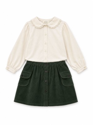 Audrey midi skirt