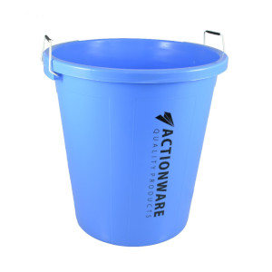 Plastic Bucket Without Cover With Iron Handle 60 L - Action 