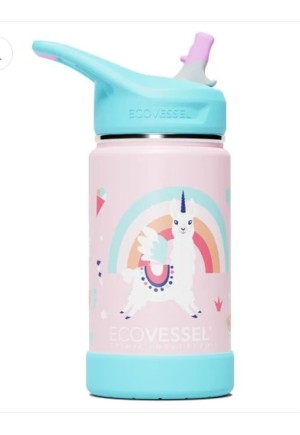 Llama insulated water bottle