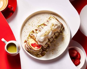 Candy Pistachio Crepe