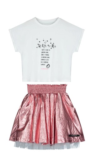 Mini skirt set