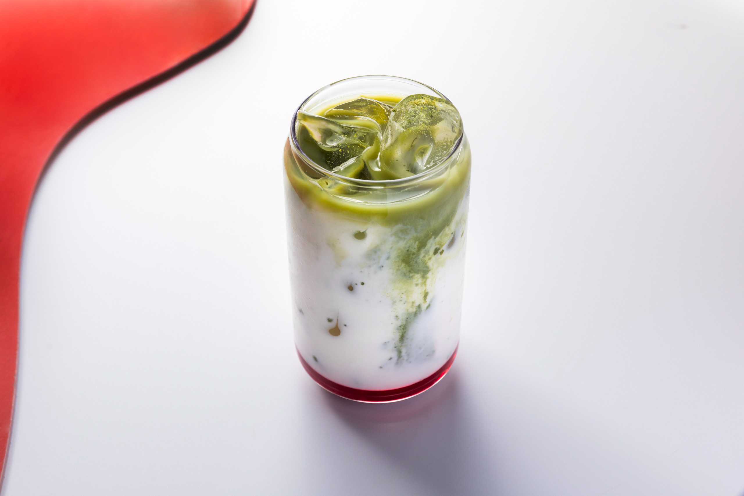 Iced Strawberry Matcha