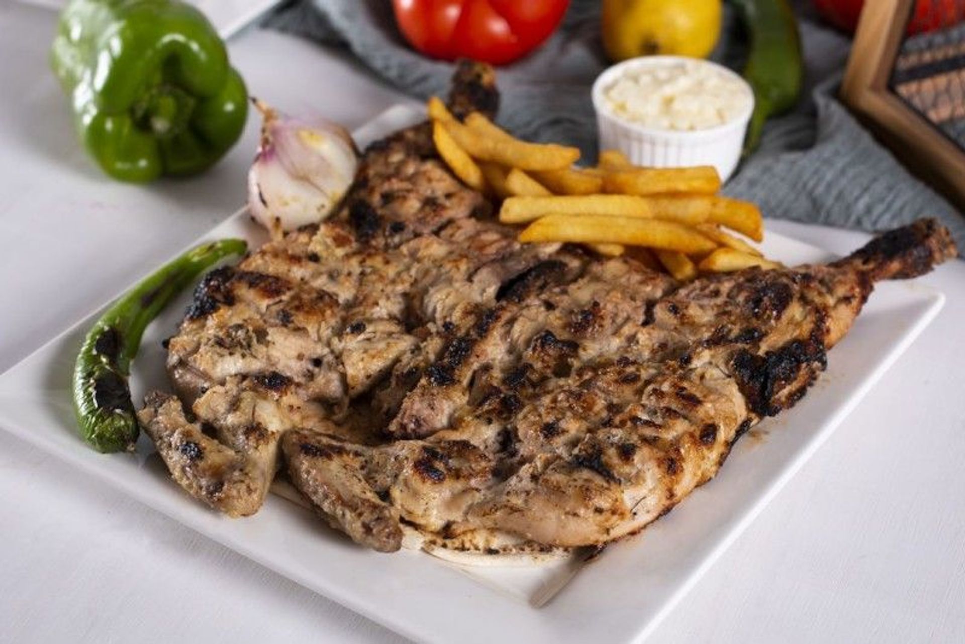 Charcoal Grilled Chicken