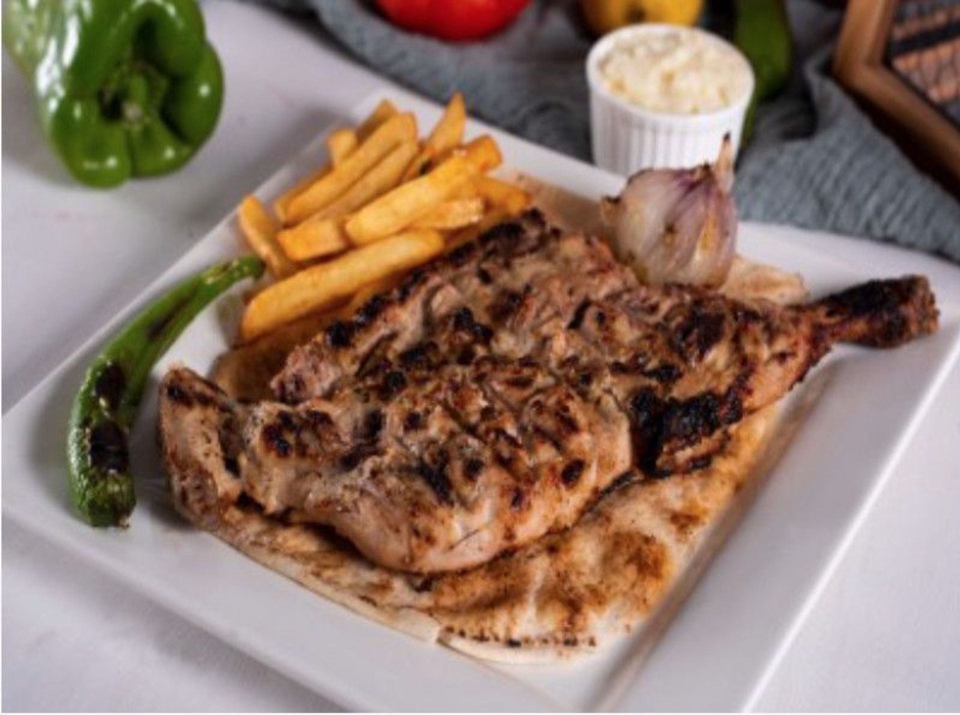 Charcoal Half Chicken